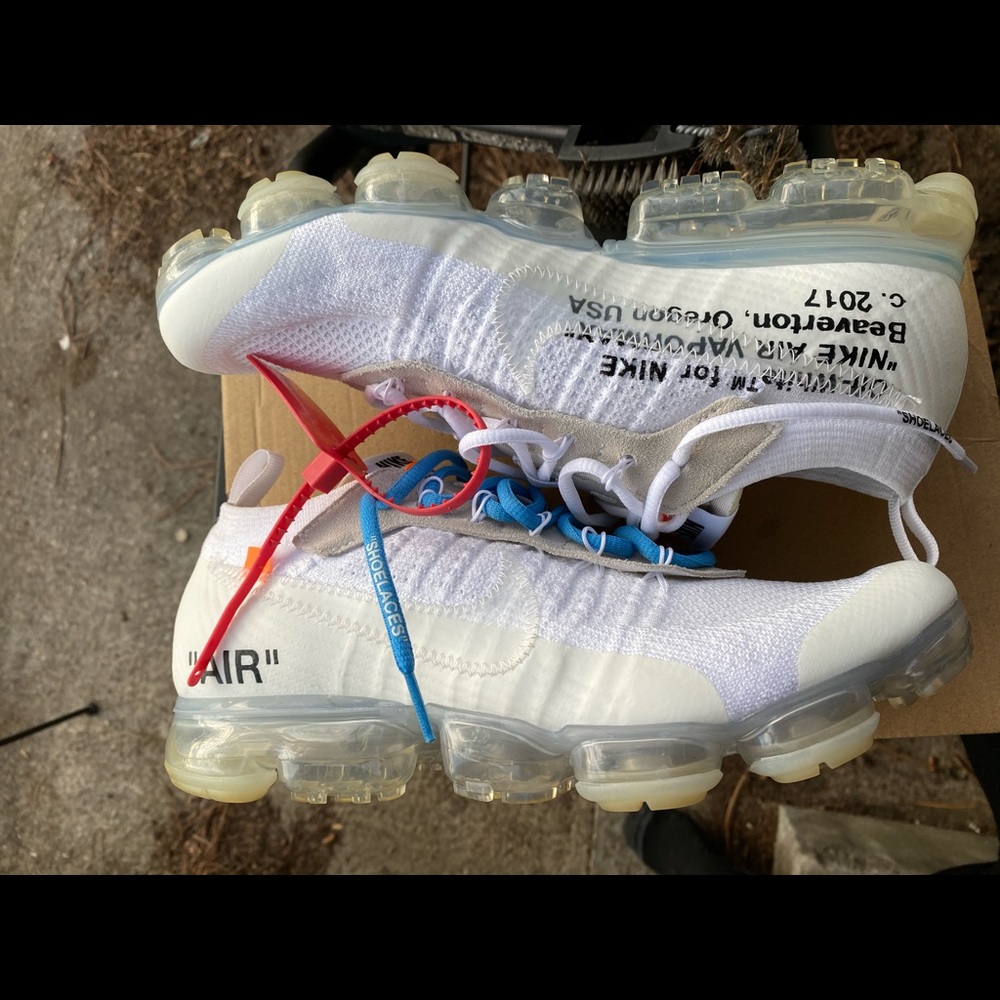 Off white vapor max “THE TEN” white